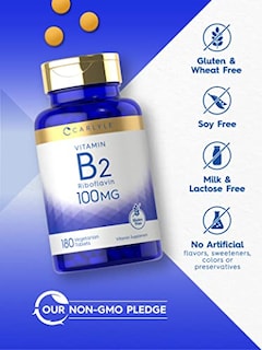 Foto 4 | Foto 4 | Suplemento Carlyle de Vitamina B2 100 Mg 180 Comprimidos - Venta Internacional.