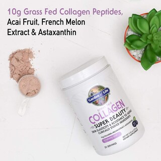 Foto 3 | Foto 3 | Colágeno en Polvo Garden Of Life Super Beauty Blueberry 20s - Venta Internacional