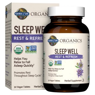 Foto 1 | Foto 1 | Suplemento Garden Of Life Organics Sleep Well 30 Comprimidos - Venta Internacional