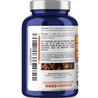 Foto 3 | Foto 3 | Suplemento Nusapure de Raíz de Zarzaparrilla 3000 Mg 150 Cápsulas Vegetarianas - Venta Internacional