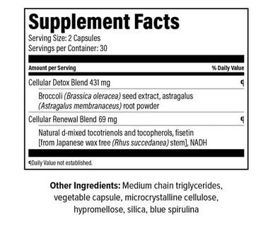Foto 2 | Foto 2 | Suplemento Isagenix Recharge Nad Cellular Detox 60 Cápsulas - Venta Internacional