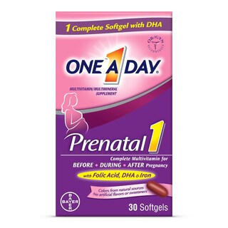 Foto 1 | Foto 1 | Multivitamínico Prenatal para Mujer 1 30 Cápsulas Blandas- Venta Internacional
