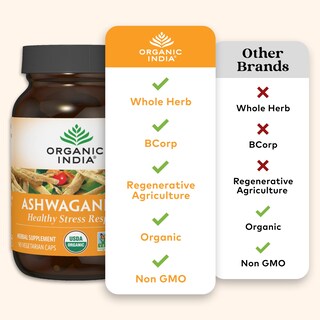 Foto 4 | Foto 4 | Suplemento Organic India Ashwagandha en Cápsulas 90 Veganas - Venta Internacional