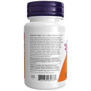 Foto 3 | Foto 3 | Suplemento Now Pqq 40 Mg con 200 Mg de Ácido Alfa Lipoico 50 Cápsulas - Venta Internacional