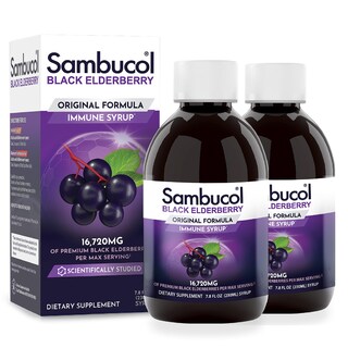 Foto 1 | Foto 1 | Sirope Sambucol Sambucus de Saúco Negro 230 Ml, Paquete de 2 - Venta Internacional