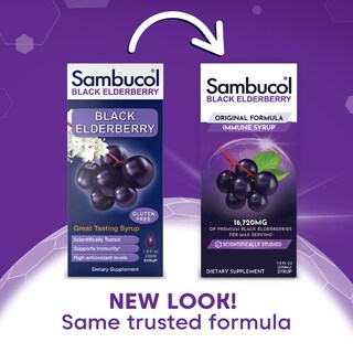 Foto 2 | Foto 2 | Sirope Sambucol Sambucus de Saúco Negro 230 Ml, Paquete de 2 - Venta Internacional