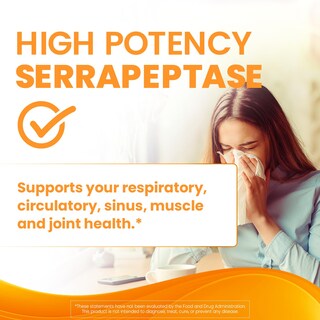 Foto 3 | Foto 3 | Suplemento Doctor's Best Serrapeptase de Alta Potencia 90 Cápsulas - Venta Internacional