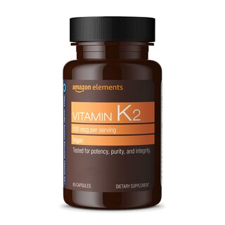 Foto 1 | Foto 1 | Suplemento de Vitamina K2 Amazon Elements 100 mcg 65 Cápsulas - Venta Internacional
