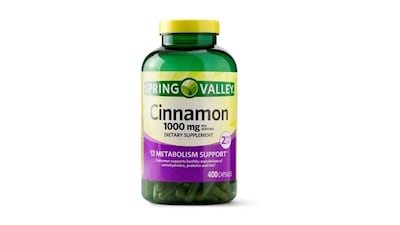 Foto 1 | Foto 1 | Suplemento Alimenticio Canela 1000mg Spring Valley 400 Cápsulas Cinnamon