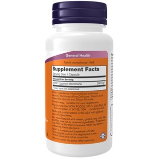 Foto 2 | Foto 2 | Suplemento Now Eggshell Membrane 500 mg 60 Cápsulas - Venta Internacional