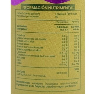 Foto 3 | Foto 3 | Astragalus 60 Capsulas Tibet.