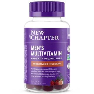 Foto 1 | Foto 1 | Gomitas Multivitamínicas New Chapter 75 Unidades con Vitamina C D3 Y Zinc para Hombre - Venta Internacional