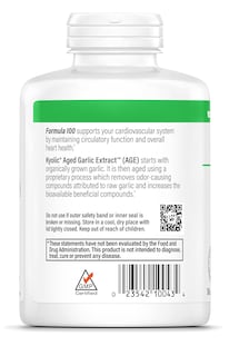 Foto 2 | Foto 2 | Suplemento Kyolic Extracto de Ajo Envejecido Fórmula 100 con 300 Cápsulas - Venta Internacional