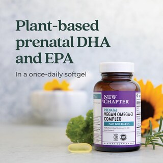Foto 4 | Foto 4 | Suplemento New Chapter Vegan Prenatal Dha Epa Dpa 30 Cápsulas Blandas - Venta Internacional