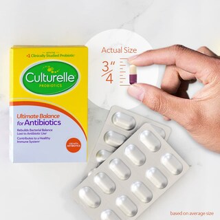 Foto 3 | Foto 3 | Probiótico Culturelle Ultimate Balance para Restaurar Bacterias Buenas y Fortalecer el Sistema Inmunitario - 20 Cápsulas