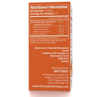 Foto 4 | Foto 4 | Suplemento de Aceite de Espino Amarillo Nattura Complete Omega 3-6-7-9 - Venta Internacional