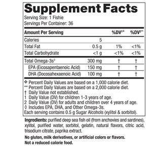 Foto 2 | Foto 2 | Suplemento Nordic Naturals Nordic Omega-3 Fishies 36 Porciones - Venta Internacional