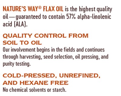 Foto 3 | Foto 3 | Suplemento de Aceite de Lino Nature's Way Max Strength 200 Cápsulas Blandas - Venta Internacional