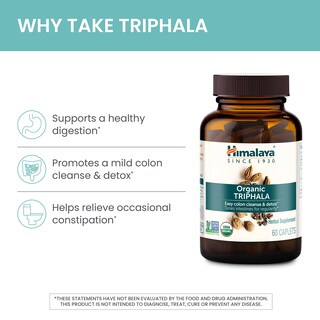 Foto 4 | Foto 4 | Suplemento Himalaya Organic Triphala 688 Mg 90 Comprimidos - Venta Internacional