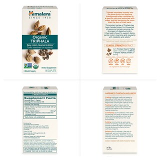 Foto 7 | Foto 7 | Suplemento Himalaya Organic Triphala 688 Mg 90 Comprimidos - Venta Internacional