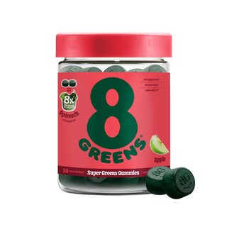 Foto 1 | Foto 1 | Gomitas Suplemento 8greens Daily Greens con Sabor a Manzana 50 Unidades - Venta Internacional