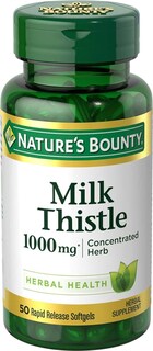 Foto 1 | Foto 1 | Suplemento Nature's Bounty Milk Thistle 1000 Mg 50 Cápsulas Blandas - Venta Internacional