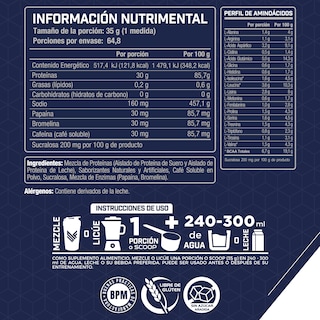 Foto 2 | Foto 2 | Proteína Scifit IS0 Zero Carb Sabor a Vanilatte 65 Porciones