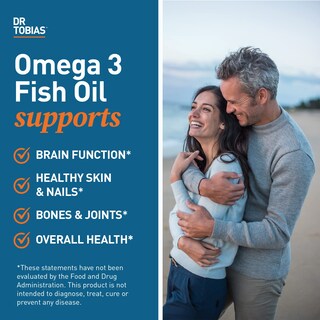 Foto 3 | Foto 3 | Suplemento de Aceite de Pescado Omega 3 del Dr. Tobias de Triple Concentración 2000 mg - Venta Internacional