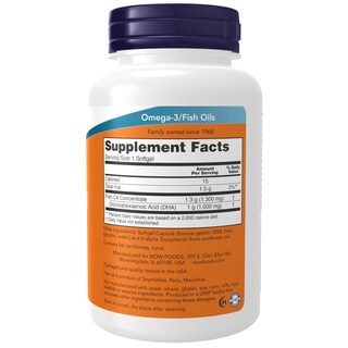 Foto 2 | Foto 2 | Suplemento Now Dha 1,000 Brain Support Extra Strength 90 Cápsulas Blandas - Venta Internacional