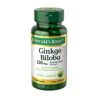 Foto 1 | Foto 1 | Suplemento Nature's Bounty Ginkgo Biloba 120 Mg 100 Cápsulas - Venta Internacional