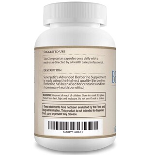 Foto 3 | Foto 3 | Suplemento Sunergetic Premium Berberine 1200 Mg 60 Cápsulas - Venta Internacional
