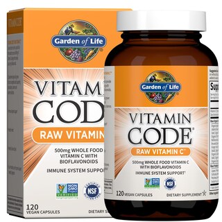 Foto 1 | Foto 1 | Suplementos de Vitamina C De Garden Of Life Raw Vitamin Code 500 Mg - Venta Internacional