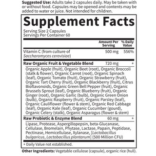 Foto 5 | Foto 5 | Suplementos de Vitamina C De Garden Of Life Raw Vitamin Code 500 Mg - Venta Internacional