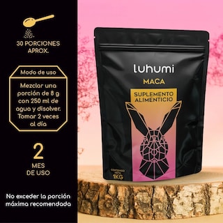 Foto 2 | Foto 2 | Maca Suplemento Alimenticio Luhumi Polvo 1kg