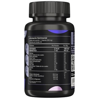 Foto 2 | Foto 2 | Biotina Pura Vitalbotanics con 60 Capsulas