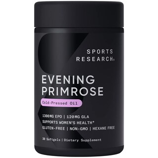 Foto 1 | Foto 1 | Suplemento Sports Research Evening Primrose 1300 mg 30 Cápsulas Blandas - Venta Internacional