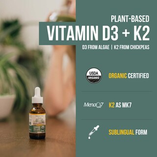 Foto 2 | Foto 2 | Suplemento Triquetra Health Organic Plant D3 + K2 10.000 Ui - Venta Internacional