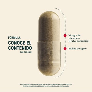 Foto 4 | Foto 4 | Suplemento Vinagre De Manzana Apple Vinegar Life 360+ 270 Cápsulas