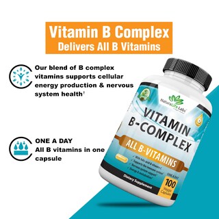 Foto 4 | Foto 4 | Complementa Naturalife Labs Complejo de Vitamina B - Venta Internacional