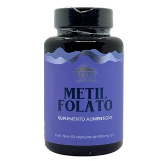 Foto 1 | Foto 1 | Ácido Fólic Metil Folato Tibeto 5-methyl-thf 60 Cápsulas