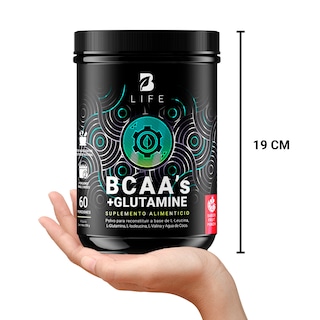 Foto 6 | Foto 6 | Suplemento Alimenticio B Life Bcaa's + Glutamine 60 Porciones