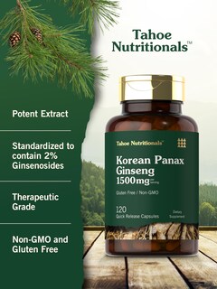 Foto 4 | Foto 4 | Suplemento Carlyle Korean Panax Ginseng 1500 mg 120 Cápsulas - Venta Internacional