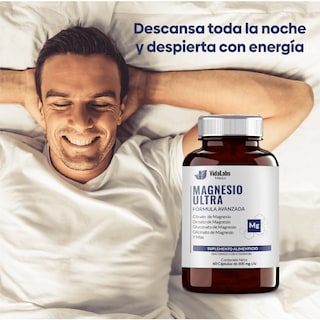 Foto 3 | Foto 3 | Pack 3 Frascos De Magnesio Ultra Nutrientes Vidalabs México