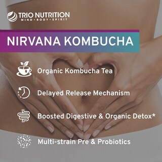 Foto 3 | Foto 3 | Suplemento Trio Nutrition Nirvana Kombucha Con Probióticos - Venta Internacional