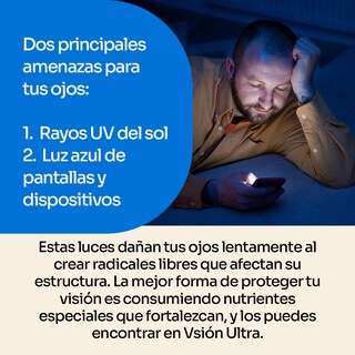 Foto 4 | Foto 4 | Suplemento Vsion Ultra Laboratorios Wöhl Luteina Zeaxantina Pack 6 Frascos