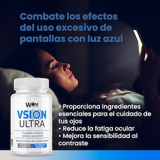 Foto 5 | Foto 5 | Suplemento Vsion Ultra Laboratorios Wöhl Luteina Zeaxantina Pack 6 Frascos