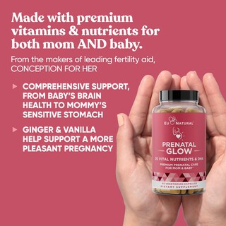 Foto 2 | Foto 2 | Vitaminas Prenatales Glow para Mujeres 20 en 1 con Ácido Fólico y Dha - Venta Internacional