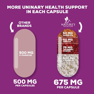 Foto 5 | Foto 5 | Suplemento Health Nutrition Naturals Con D-manosa y Arándano - Venta Internacional