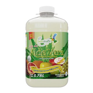Foto 1 | Foto 1 | Jugo de Aloe Vera 100% Natural con Trocitos de Sábila y Doble Pulpa 3.78L - Best Health