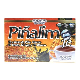 Foto 5 | Foto 5 | Piñalim Té Original 30 Sobres Y Piñagummy 30 Gomitas Gn+vida